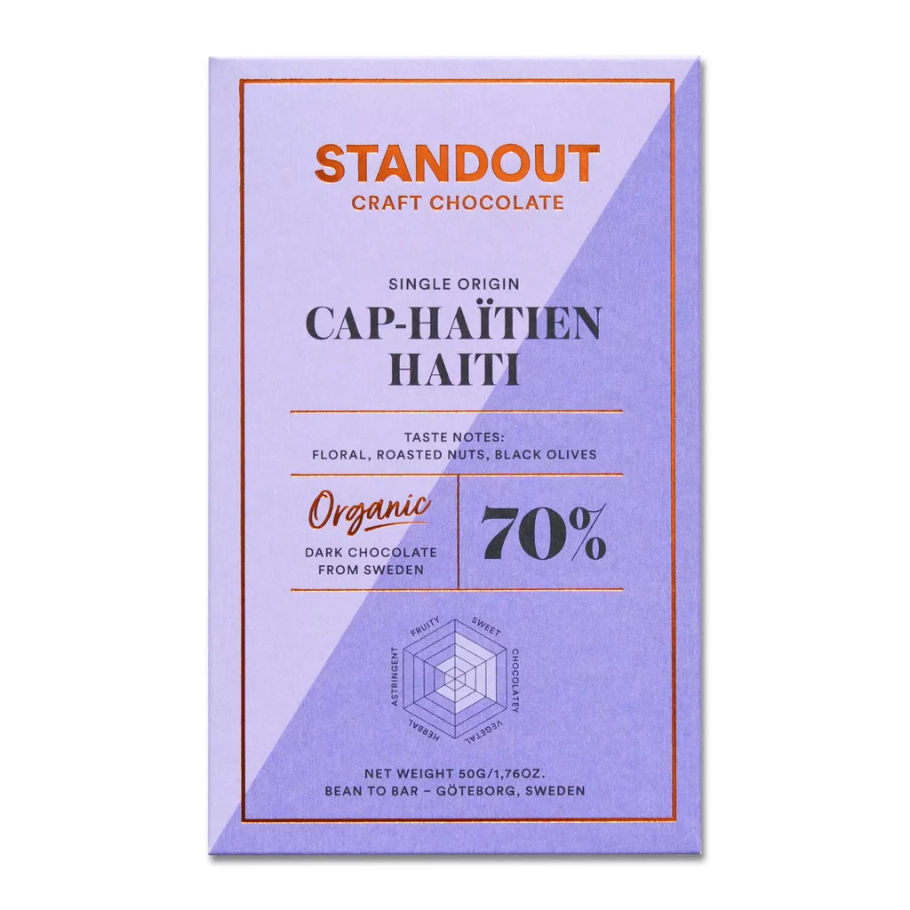 Standout Chocolate - Cap Haïtien, Haïti 70% 