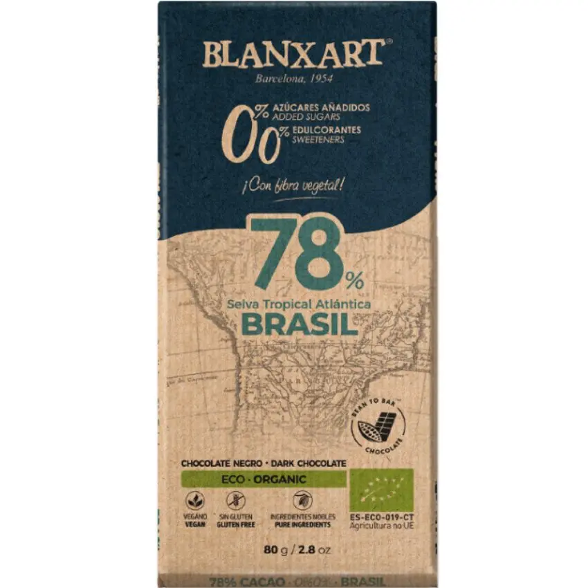 Blanxart Brazilië 78 procent zonder suiker