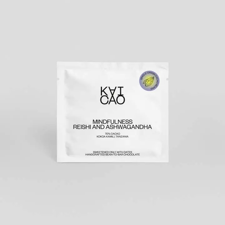 Kaicao Mindfulness Functional Chocolate Bar - Reishi & Ashwagandha