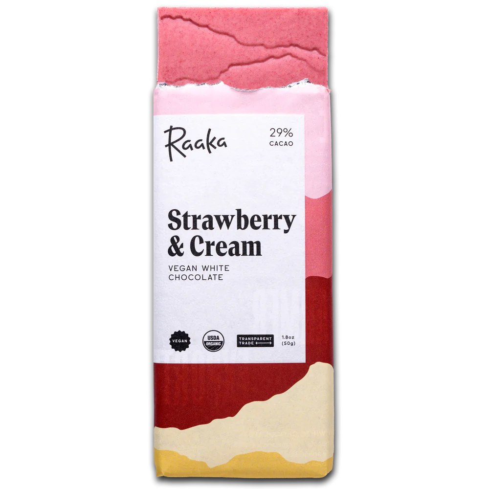 Raaka - Strawberry & Cream