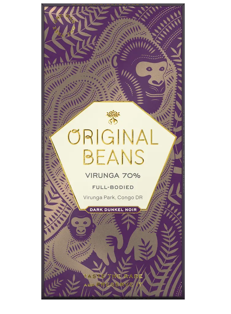 Original Beans Cru Virunga Congo 70 procent