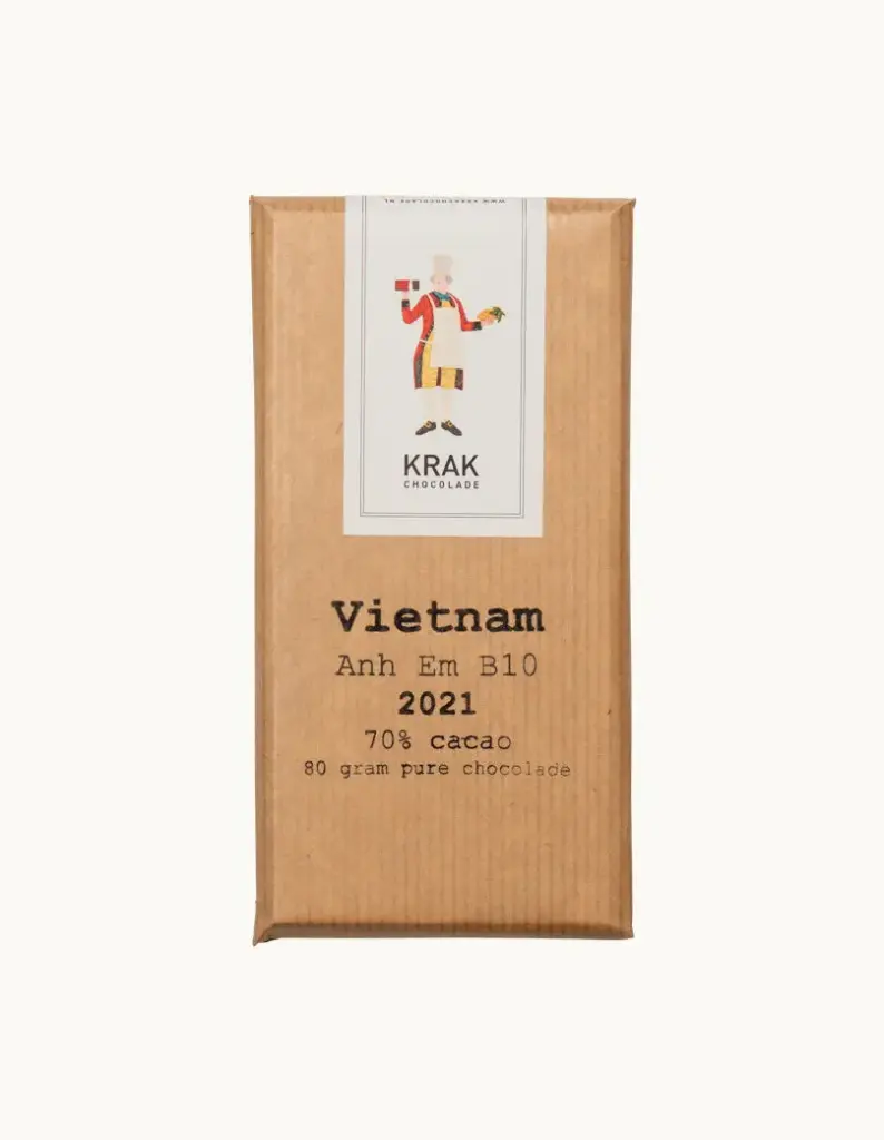 Krak Chocolade - Vietnam 2021 Anh Em B10 70 procent vegan