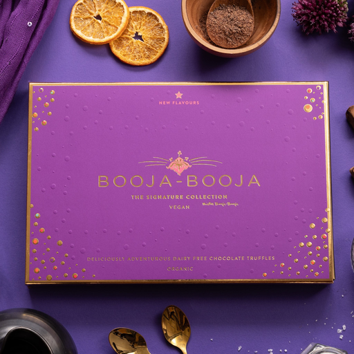 Booja Booja Signature Collection vegan truffle 16 truffles 4 flavors