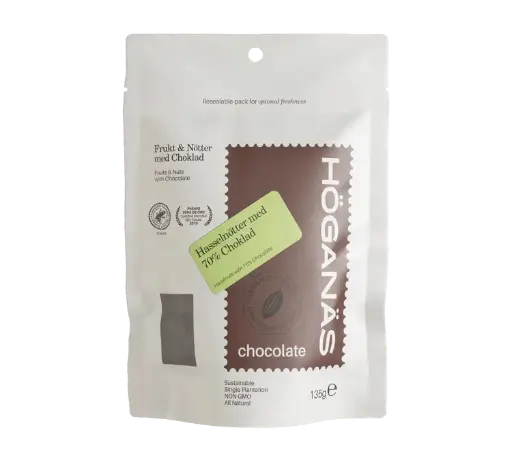 Höganäs hazelnoten in pure chocolade Ecuador