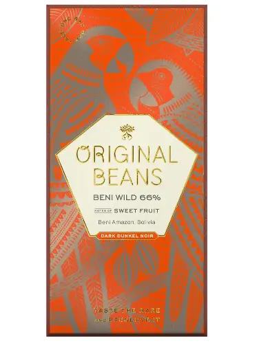 Original Beans Beni Wild Harvest Bolivia 66 procent