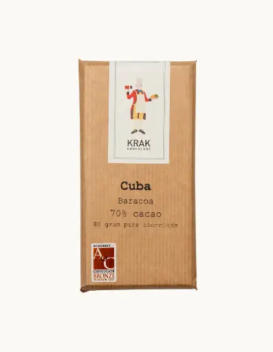 Krak Chocolade - Cuba Baracoa 70 procent