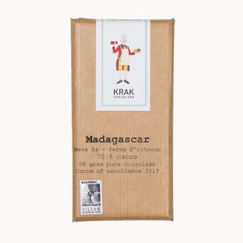 Krak chocolate Madagascar Mava 'ottange 70%