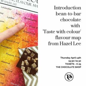 introduction bean to bar chocolate with 'taste with colour' flavour map .(2)