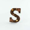 massieve chocolade letter s sinterklaas melk 36 procent met versiering