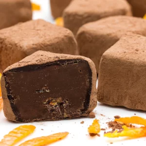 booja booja chocolate orange vegan truffles