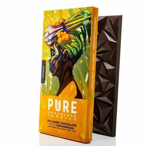 pure chocolate company met citroengras 70 procent