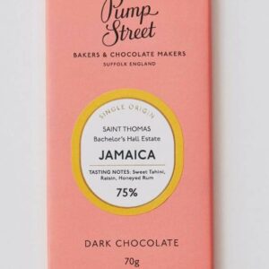 pump street chocolate jamaica bachelor’s hall estate 75 procent